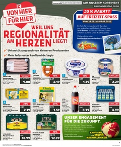Kaufland Prospekt - Regionale Angebote ab 27.08.