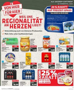 Kaufland Prospekt - Regionale Angebote ab 27.08.