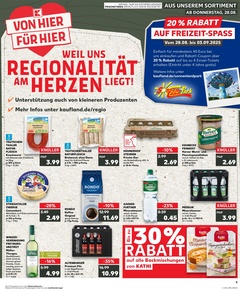 Kaufland Prospekt - Regionale Angebote ab 27.08.