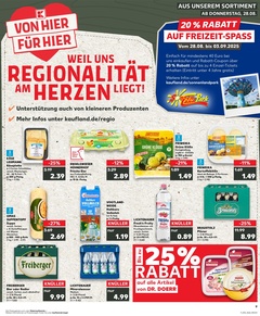 Kaufland Prospekt - Regionale Angebote ab 27.08.