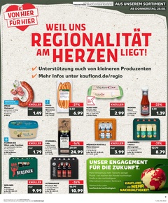 Kaufland Prospekt - Regionale Angebote ab 27.08.