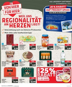 Kaufland Prospekt - Regionale Angebote ab 27.08.