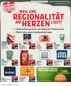 Kaufland Prospekt - Regionale Angebote ab 27.08.