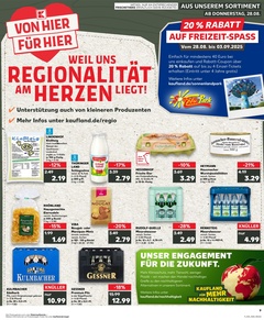 Kaufland Prospekt - Regionale Angebote ab 27.08.