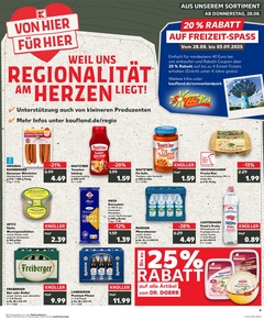 Kaufland Prospekt - Regionale Angebote ab 27.08.