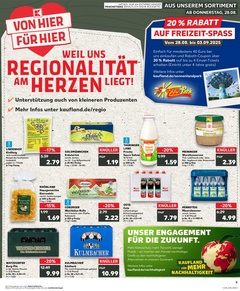 Kaufland Prospekt - Regionale Angebote ab 27.08.