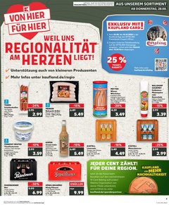 Kaufland Prospekt - Regionale Angebote ab 27.08.