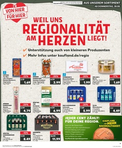 Kaufland Prospekt - Regionale Angebote ab 27.08.