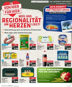Kaufland Prospekt - Regionale Angebote ab 27.08.