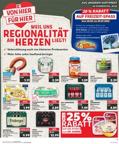 Kaufland Prospekt - Regionale Angebote ab 27.08.