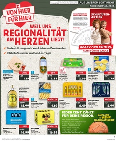 Kaufland Prospekt - Regionale Angebote ab 27.08.