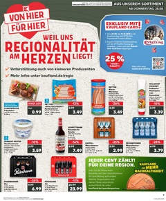 Kaufland Prospekt - Regionale Angebote ab 27.08.