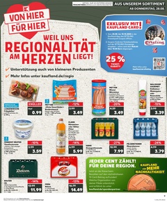 Kaufland Prospekt - Regionale Angebote ab 27.08.