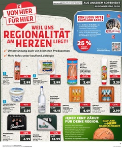 Kaufland Prospekt - Regionale Angebote ab 27.08.