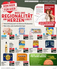 Kaufland Prospekt - Regionale Angebote ab 27.08.