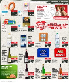 Kaufland Prospekt - Regionale Angebote ab 27.08.