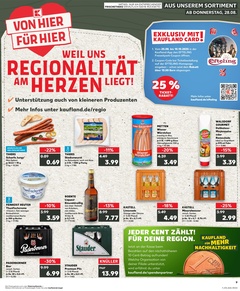 Kaufland Prospekt - Regionale Angebote ab 27.08.