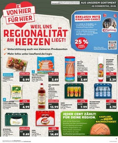 Kaufland Prospekt - Regionale Angebote ab 27.08.