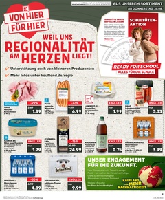Kaufland Prospekt - Regionale Angebote ab 27.08.