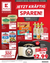 Kaufland Prospekt - Angebote ab 11.09.