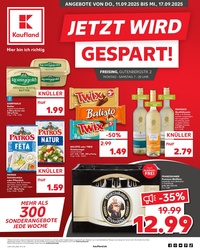 Kaufland Prospekt - Angebote ab 11.09.