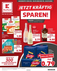 Kaufland Prospekt - Angebote ab 18.09.