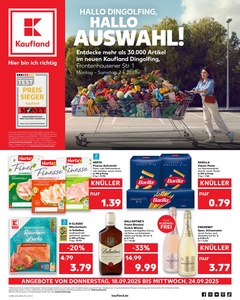 Kaufland Prospekt - Angebote ab 18.09.