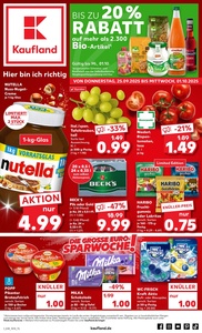 Kaufland Prospekt - Angebote ab 25.09.