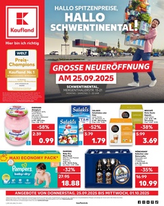 Kaufland Prospekt - Angebote ab 25.09.