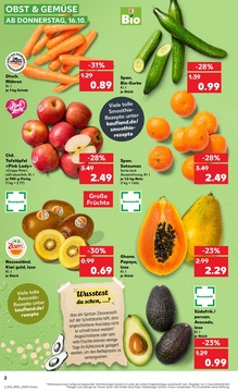 Kaufland Prospekt - Angebote ab 16.10.