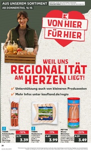 Kaufland Prospekt - Regionale Angebote ab 15.10.