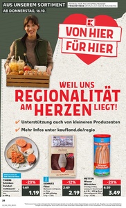 Kaufland Prospekt - Regionale Angebote ab 15.10.