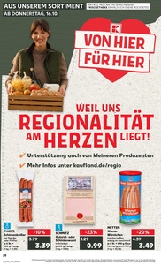 Kaufland Prospekt - Regionale Angebote ab 15.10.
