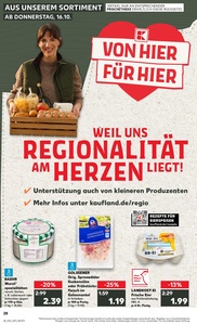 Kaufland Prospekt - Regionale Angebote ab 15.10.