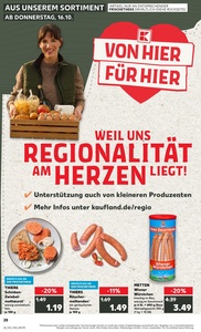 Kaufland Prospekt - Regionale Angebote ab 15.10.