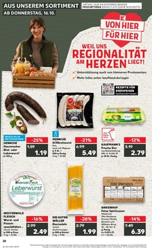Kaufland Prospekt - Regionale Angebote ab 15.10.