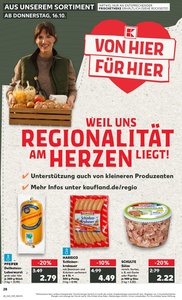 Kaufland Prospekt - Regionale Angebote ab 15.10.