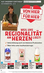 Kaufland Prospekt - Regionale Angebote ab 15.10.
