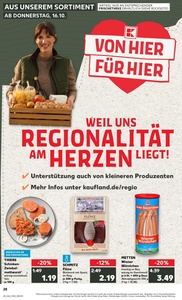 Kaufland Prospekt - Regionale Angebote ab 15.10.