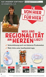 Kaufland Prospekt - Regionale Angebote ab 15.10.
