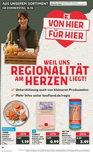 Kaufland Prospekt - Regionale Angebote ab 15.10.