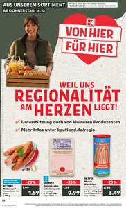 Kaufland Prospekt - Regionale Angebote ab 15.10.