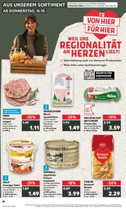Kaufland Prospekt - Regionale Angebote ab 15.10.