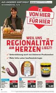 Kaufland Prospekt - Regionale Angebote ab 15.10.