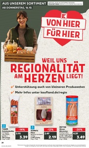 Kaufland Prospekt - Regionale Angebote ab 15.10.