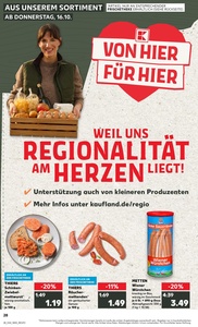 Kaufland Prospekt - Regionale Angebote ab 15.10.