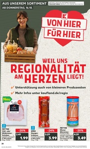Kaufland Prospekt - Regionale Angebote ab 15.10.
