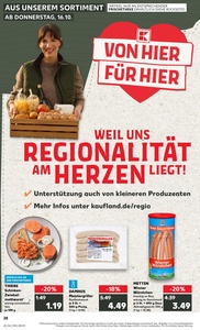 Kaufland Prospekt - Regionale Angebote ab 15.10.