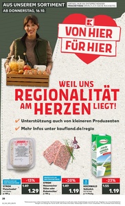 Kaufland Prospekt - Regionale Angebote ab 15.10.