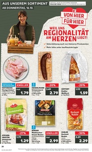 Kaufland Prospekt - Regionale Angebote ab 15.10.